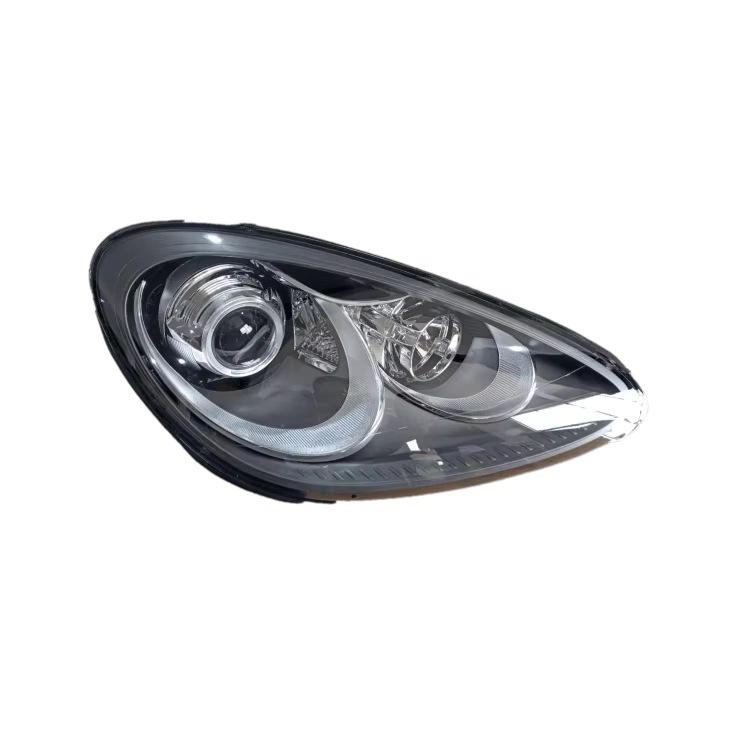 Car Headlights Compatible with 2011-2014 Porsche Cayenne Models (95863117702, 95863117802)