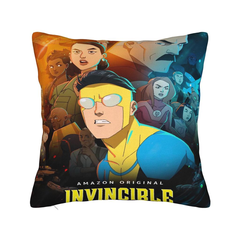 Декоративная наволочка Invincibles Комиксы Товары для дома Подушка-плед Чехол наволочки Молния Разный размер