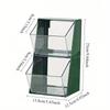 1Pc Tea Bag Storage Box Tea Capsule Coffee Organizer Desktop Pantry Shelf Office Entrance Storage Solution
