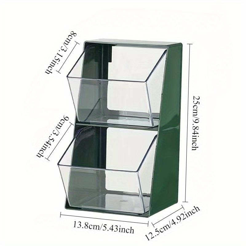 1Pc Tea Bag Storage Box Tea Capsule Coffee Organizer Desktop Pantry Shelf Office Entrance Storage Solution