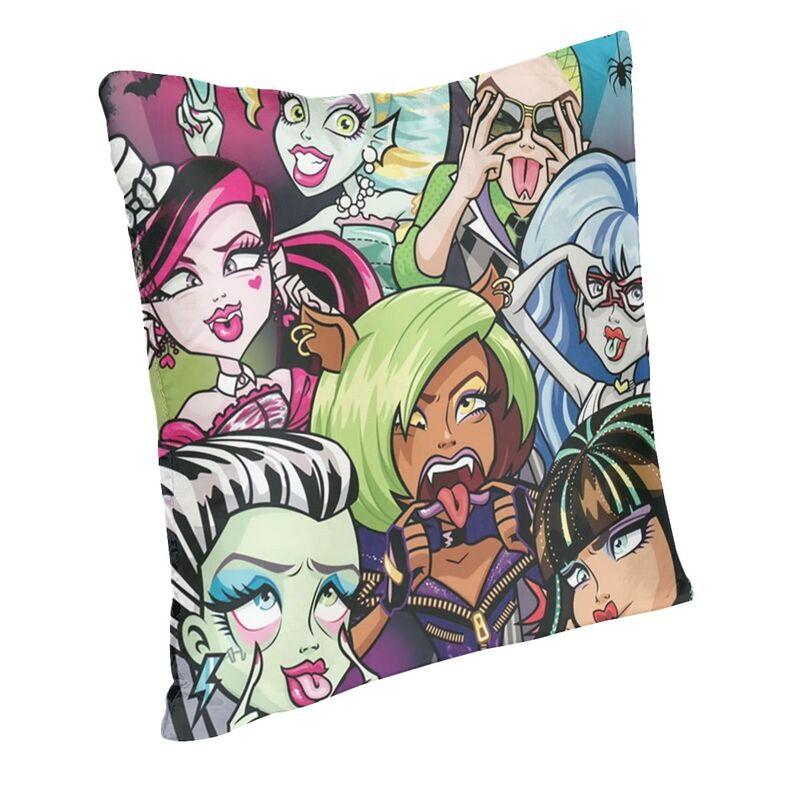Дракулаура девушка Monster High Роскошные пледы наволочки домашний декор мультфильм анимация ТВ автомобиль наволочка