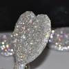 Diamond Mirror Glitter Handheld Lash Mirror for Makeup and Eyelash Extensions Supply