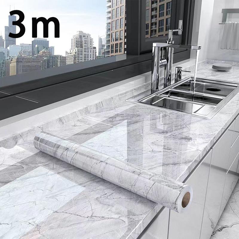 Обои для декора кухни и гостиной, водостойкие и маслостойкие, ширина 0,4 м, ПВХ-наклейка