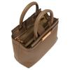 Bally Deco Logo Engraved Tote Bag Women Tote Bags Brown 6312046