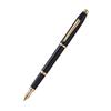 Cross Century II Black Lacquer 23CT Pen (Med Fountain)