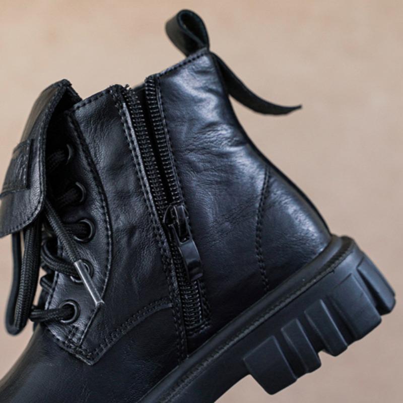 Осенне-зимние новые желтые ботинки для мальчиков. Модные универсальные детские короткие ботинки с мягкой подошвой. Теплые хлопковые ботинки.