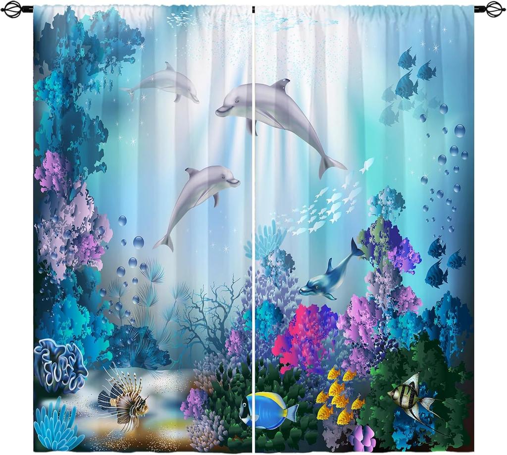 Кулиска Детский Животный Джунгли Сафари Дикая природа Слон Жираф Лев Принт Узор Приватность Ткань Оконные Шторы Для Спальни Мальчика