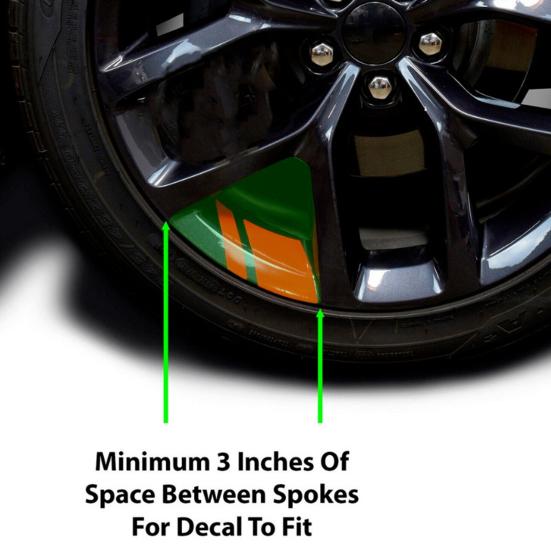 6 шт. отличное колесо, изысканная модифицированная наклейка на обод, Стайлинг, авто, мото, ступица колеса, светоотражающие наклейки