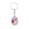 Rabbit Egg Easter Keyring Colorful Eggs Easter Bunny Keyring Easter Egg Keychain  Party Favors