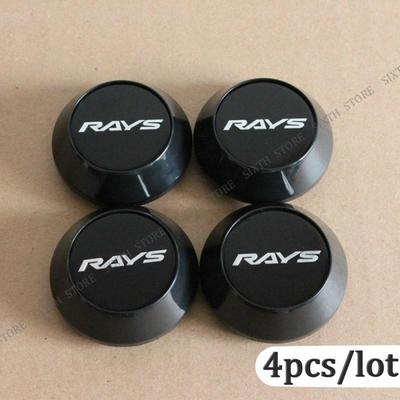 4 шт./лот, гоночная эмблема RAYS, 65 мм, 68 мм, колпаки для центральной ступицы колеса автомобиля, аксессуары для значков для модификации, крышка ступицы колеса автомобиля