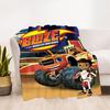 1 шт. Плед Monster Machines Blaze для улицы, легкий, фланелевый, мягкий и теплый, для использования в любое время года, для дивана, улицы, кемпинга, гостиной, офиса062