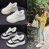 Fleece Warm Little White Shoes Women's Autumn and Winter New Round Head Thick Sole Height Increase Casual Fashion Versatile Small Women's Shoes