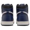 Air Jordan 1 Retro High OG Midnight Navy мужские кроссовки синие черные белые DZ5485-401