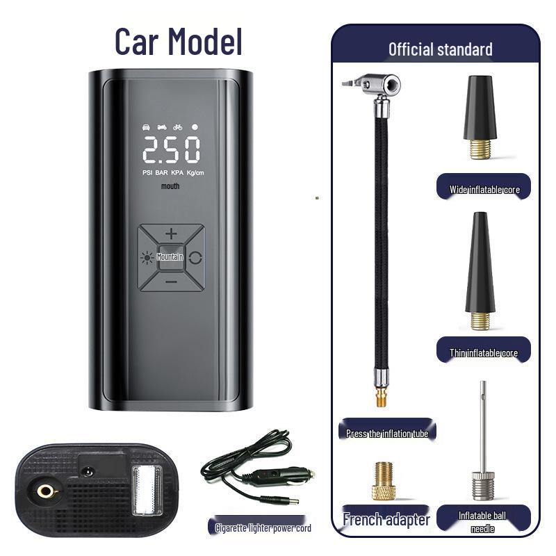 Портативный беспроводной цифровой дисплей умный насос для накачивания шин
