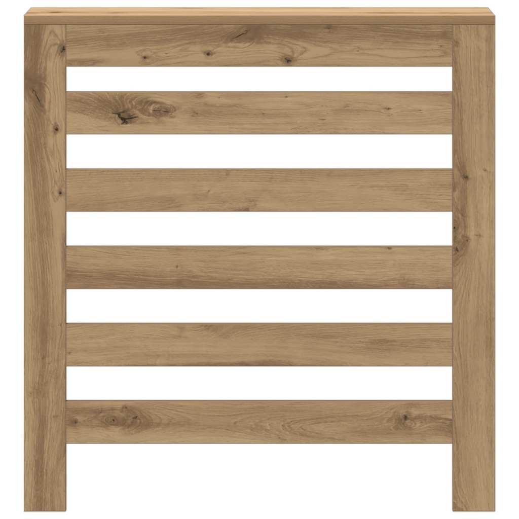 Radiator Cover Artisan Oak 78 x 20 x 82 cm Wood Based Material