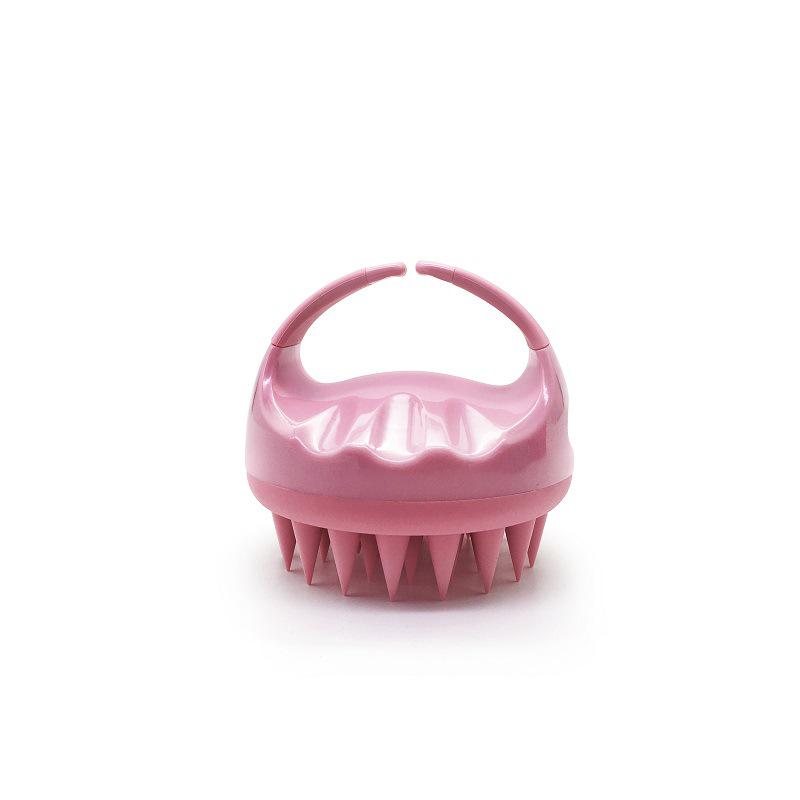 Monochrome Silicone Scalp Massager & Shampoo Brush for Babies