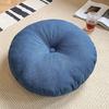 Stylish Round Thick Cotton And Linen Futon Cushion Balcony Bay Window Tatami Cushion