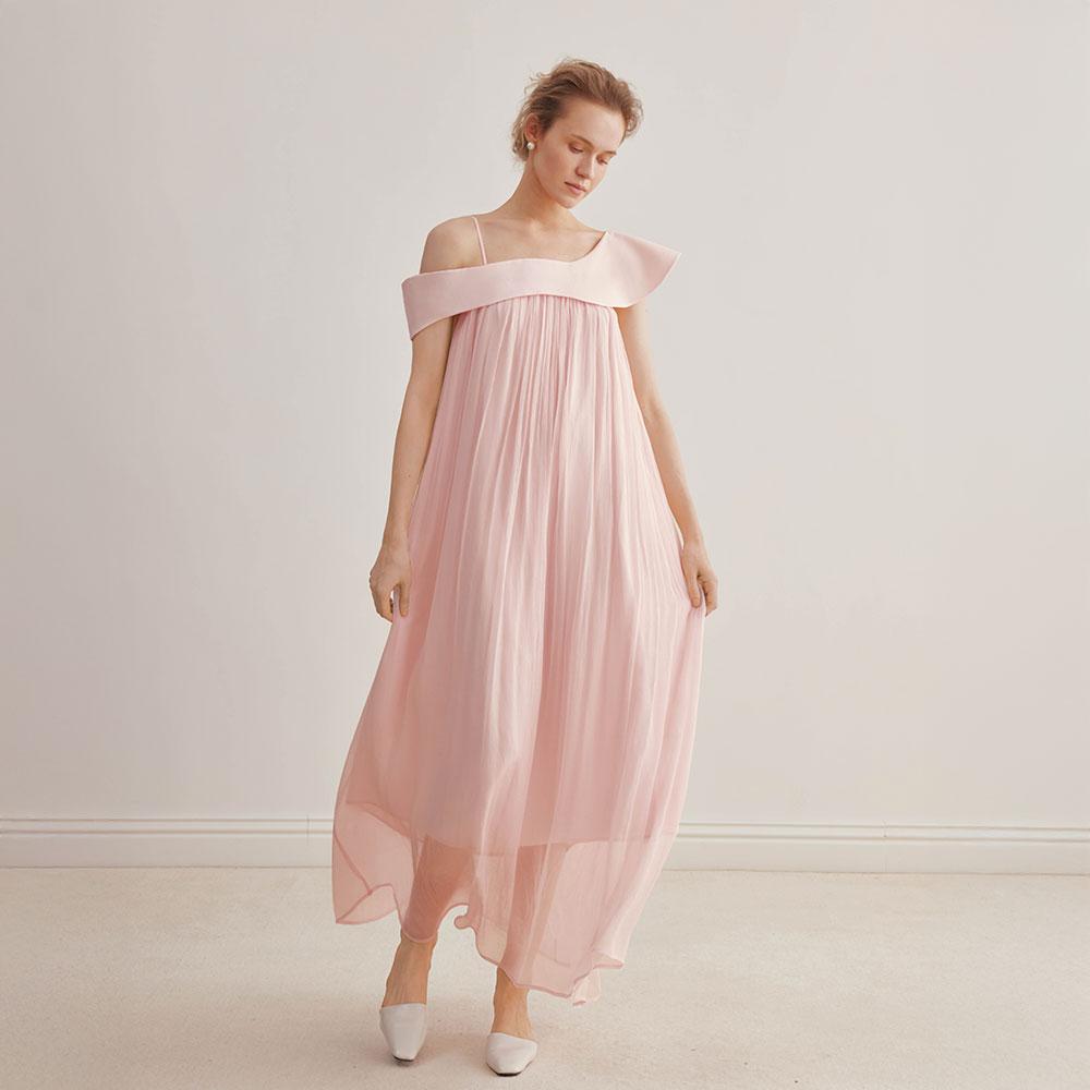 Waiwaiaiem Yy_Suspender Mesh Dress