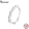 925 Sterling Silver Sparkling Zircon Stackable Ring Rivet Ring for Women Party Daily Fine Jewelry Gift