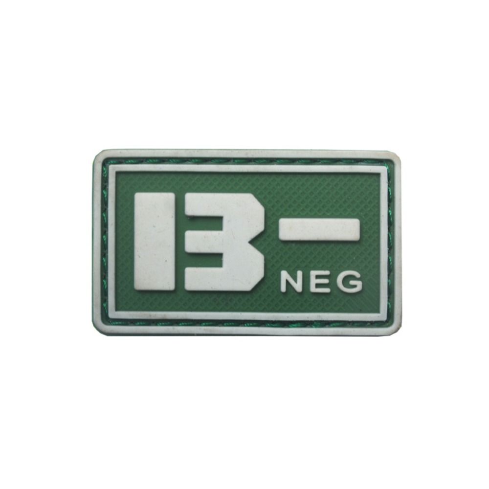 Светящийся значок группы крови, вышитая нашивка, аварийная повязка на руку, магическое кольцо-наклейка с группой крови