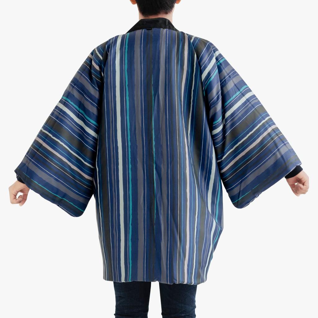 Мужская двусторонняя хантэн KYOETSU (Зимняя куртка) с хлопковой подкладкой (Размер M, 2A-2B)