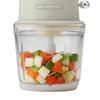Toffy K-CH2 Rechargeable Multi-Food Processor with Scale (Ash White)
