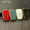 Car Key Case Full Cover TPU Shell For Toyota Prius Camry Corolla CHR C-HR RAV4 Land Cruiser Prado Keychain Accessories