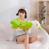 Cut Leek Pillow Plush Toy Cute Leg-sliding Doll Sleeping On The Bed Long Doll Funny Birthday Gift