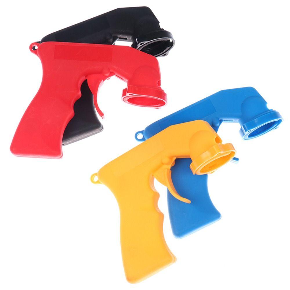 Вспомогательный инструмент Аэрозольный триггерный рычаг Держатель для баллончиков с распылителем Автомобильная аэрозольная краска Ручка для полной руки