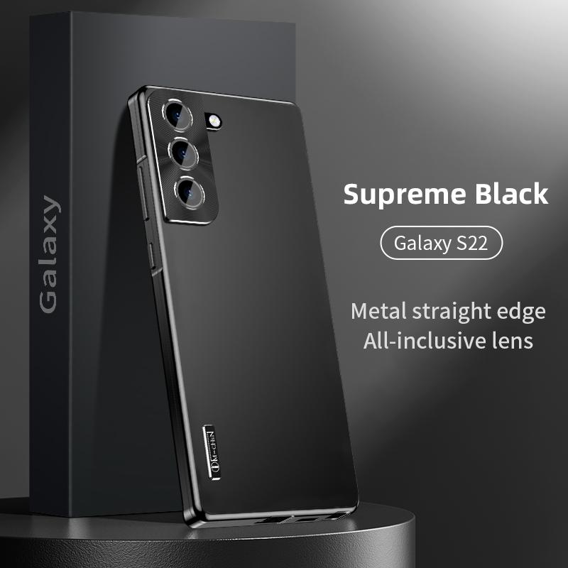 Для Samsung Galaxy S22 S23 S24 S25 Ultra Plus Чехол Матовый Магнитный Металлический Материал S24Ultra S25Ultra Защитный Ультратонкий Чехол