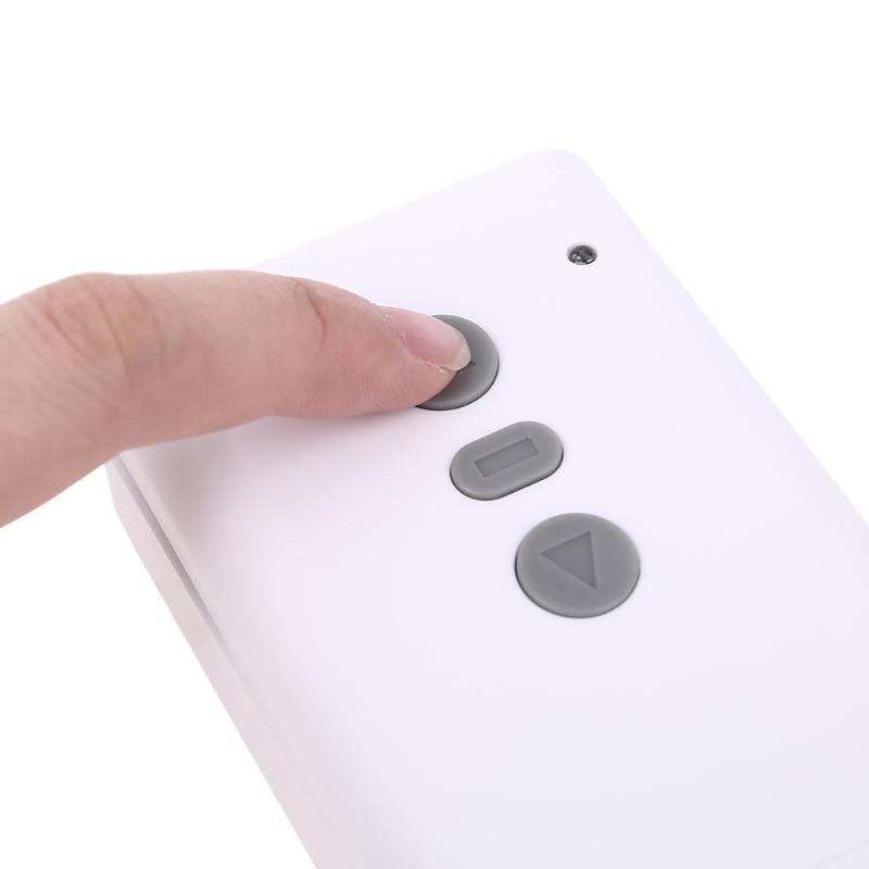 433 МГц 220 В 2-канальный приемник RF передатчик беспроводной пульт дистанционного управления h для гаражных ворот вперед и назад