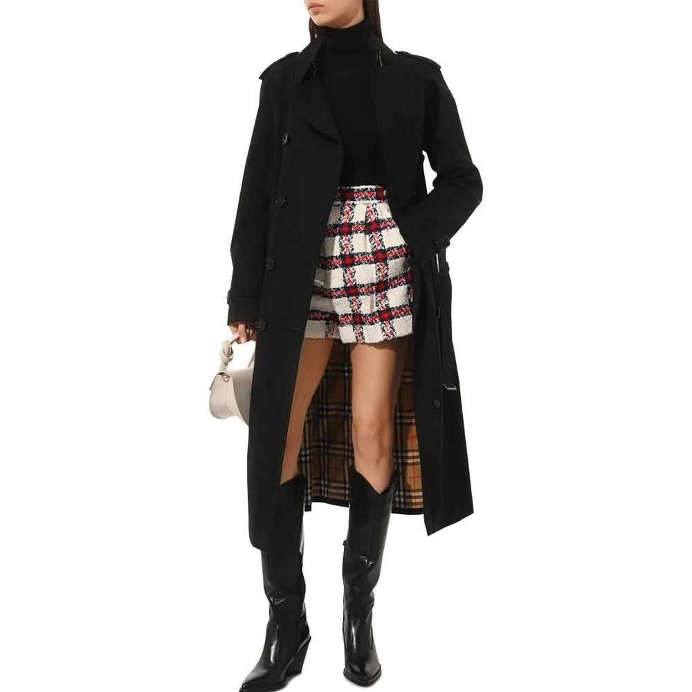 tweed check shorts (Unisex) Casual Shorts 657877 ZAGLK 9098