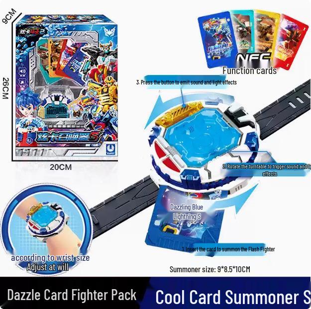 Оригинальный Flash Card Fighter 3: Красный Король Душ Фантом Робот-трансформер Быстрая Трансформация Игрушка