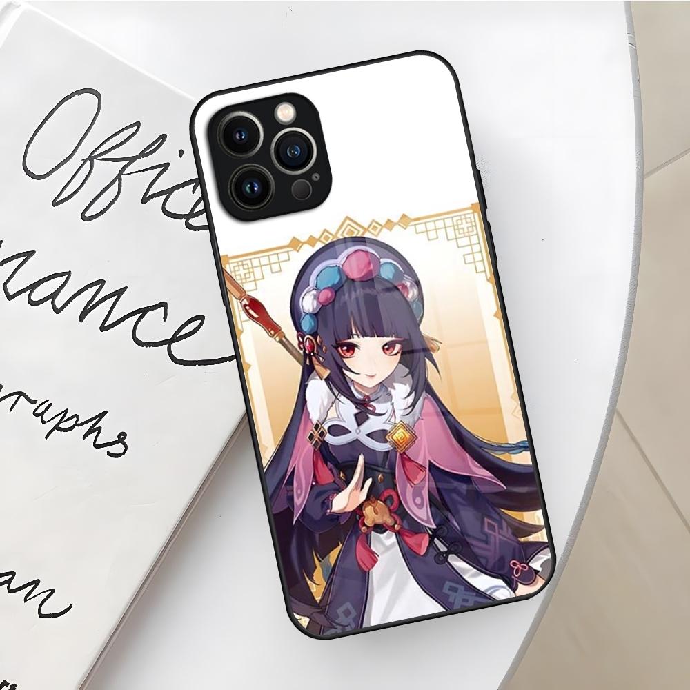 Genshin Impact Yun Jin Phone Case for Iphone 17 16 Air 15 14 12 11 13 Pro Max Mini X Xr Xs Se Puls glass Cover