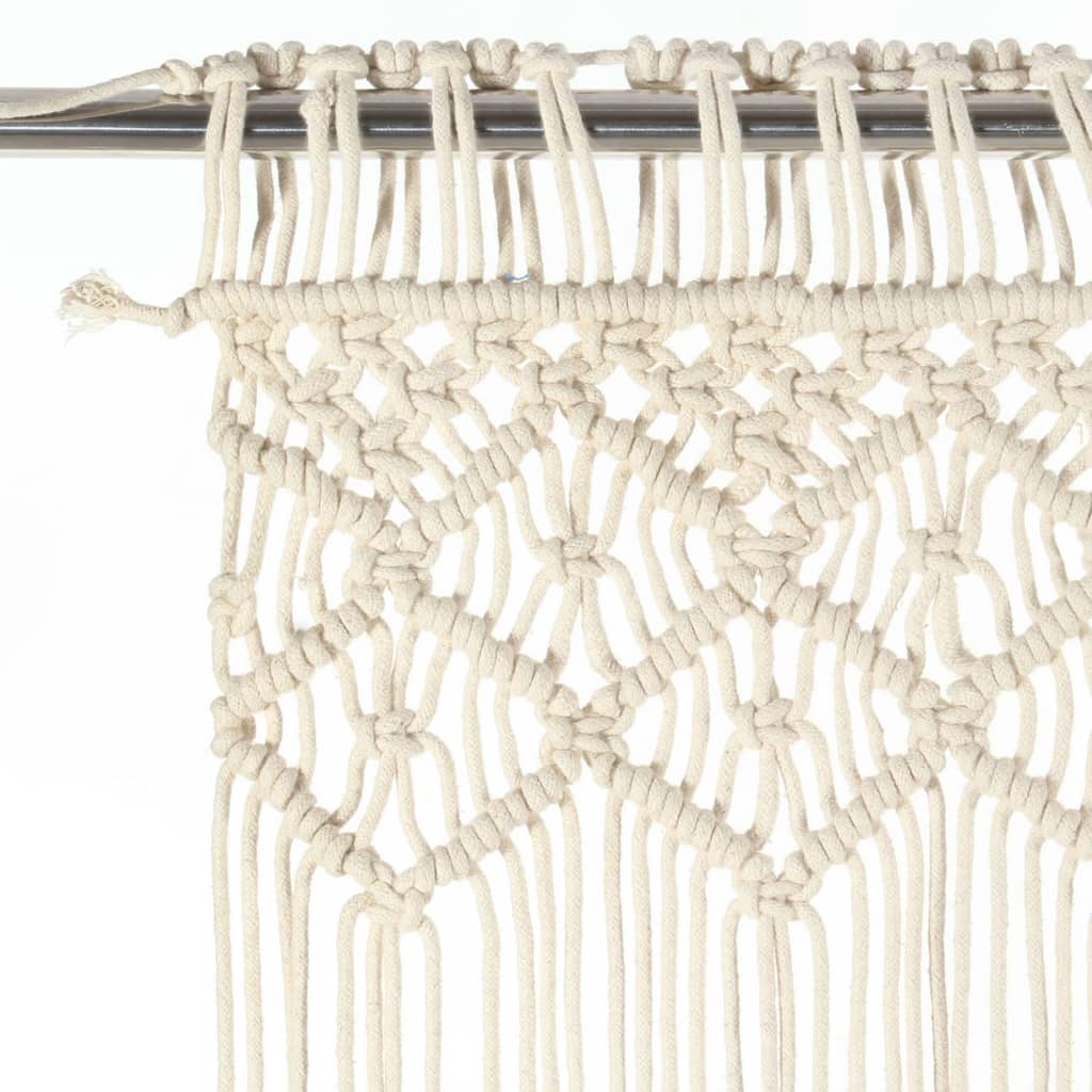 Macrame Curtain 140 x 240 cm Cotton