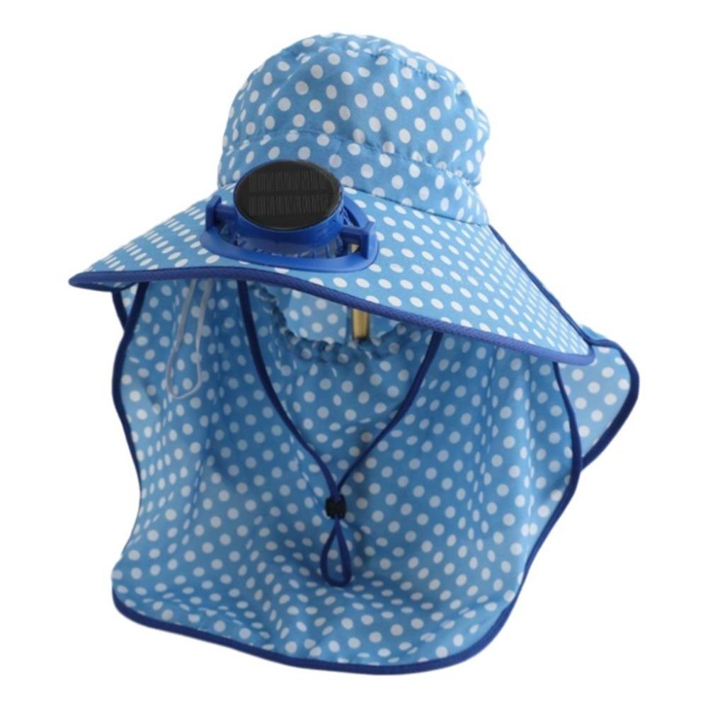 USB Charging Sun Cap Anti-UV Cooling Fan Hat Sunscreen Cap Fisherman Hat Summer Season
