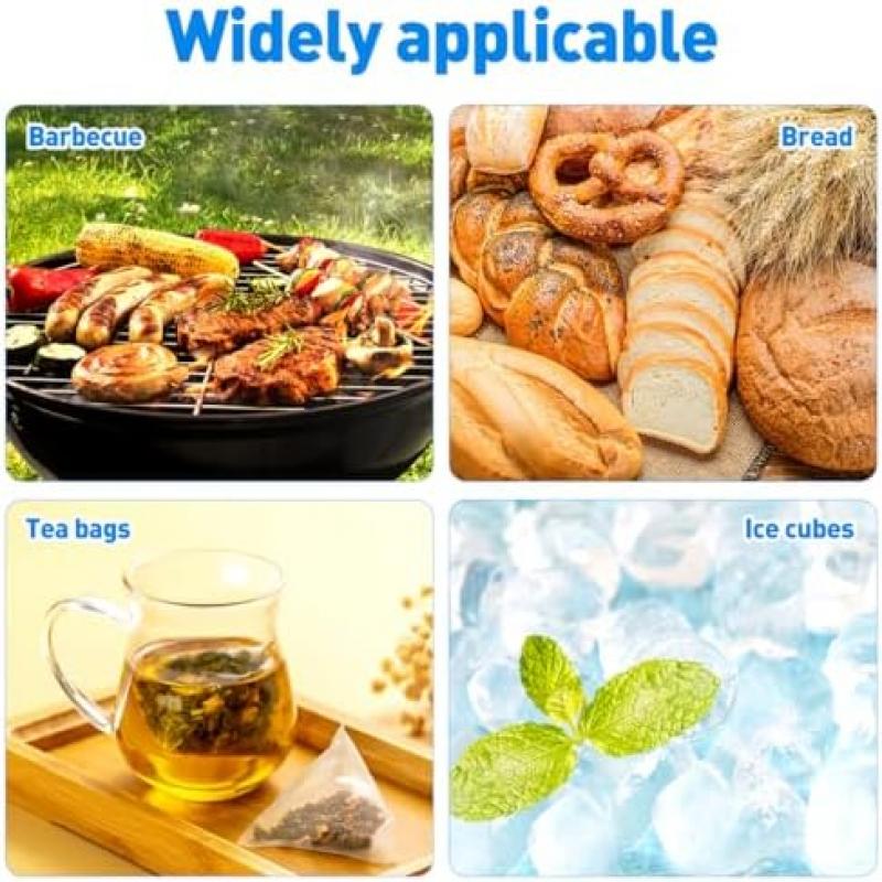 FELTECHELECTR Stainless Steel Tea Bag Press with Filter Sieb, Kitchen Cooking Food Tongs, Ice Tongs, Tea Bag Spoon, Compact Dishwasher Safe