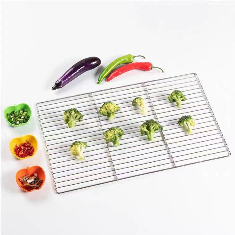 Круглая Утолщенная Нержавеющая Сталь Сетка для Барбекю и Пароварка