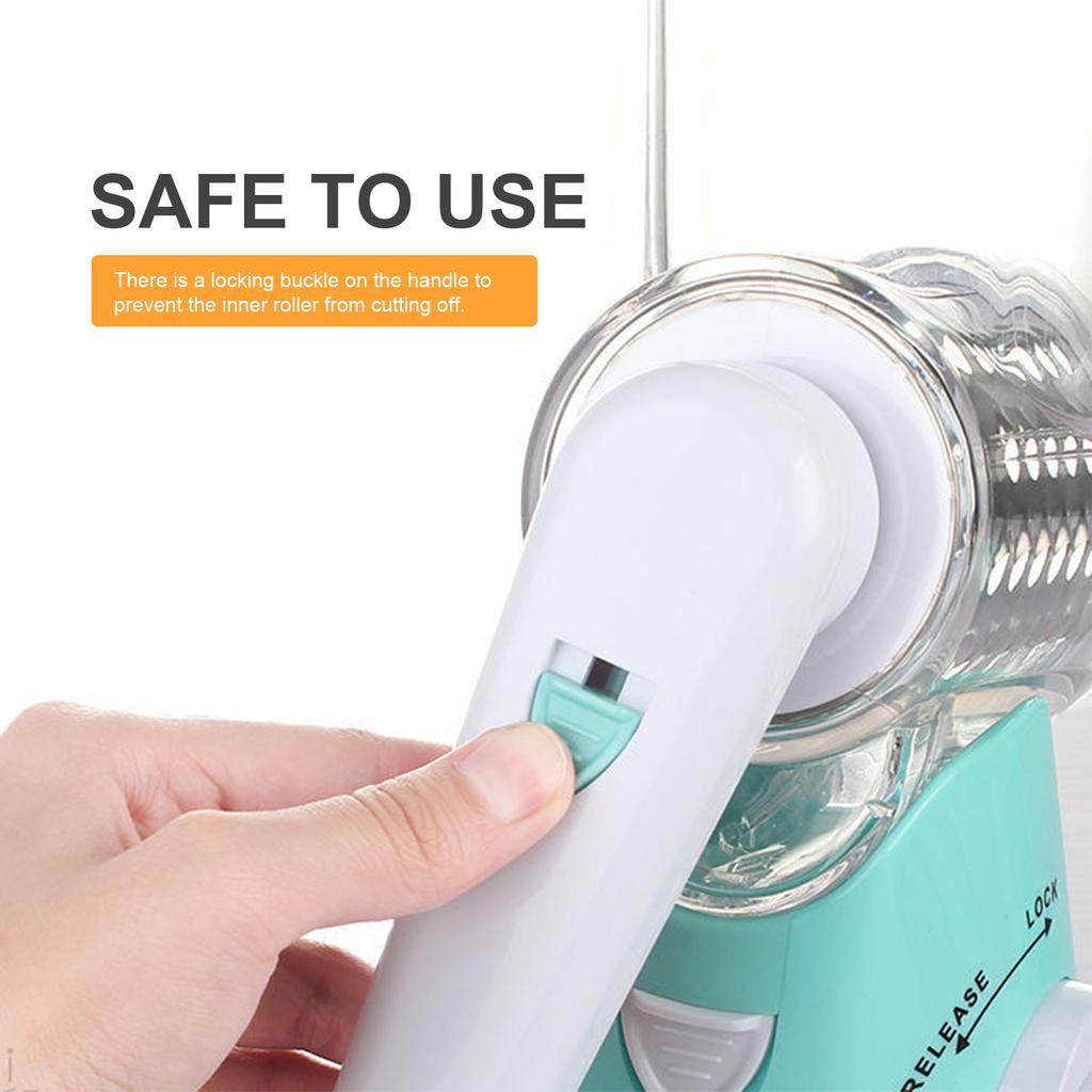 Manual Rotary Cheese Grater with Three Drum Blades Stainless Steel Handheld Rotary Slicer Shredding Grinder