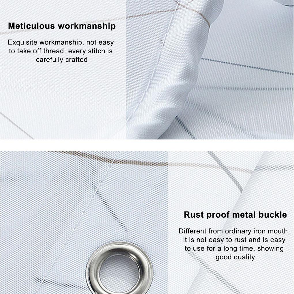 Полиэстер Водонепроницаемая и прочная занавеска для душа для ванной комнаты Занавеска для душа для ванной Занавеска для душа Водонепроницаемая занавеска для ванной