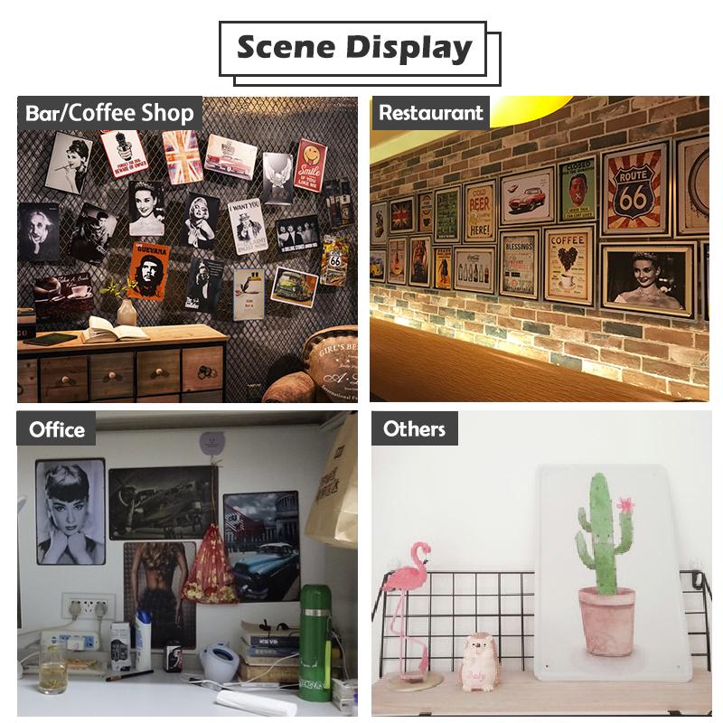 [SQ-DGLZ] Горячая MUSCLE CAR GARAGE Металлическая вывеска Магазин Настенный декор Оловянная вывеска Винтажные металлические вывески Домашний декор Живопись Таблички Художественный постер