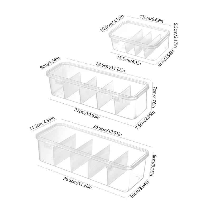 Прозрачный органайзер для зарядных кабелей, коробка для укладки кабелей передачи данных, USB-бокс для хранения, маленький органайзер для настольных аксессуаров и хранения