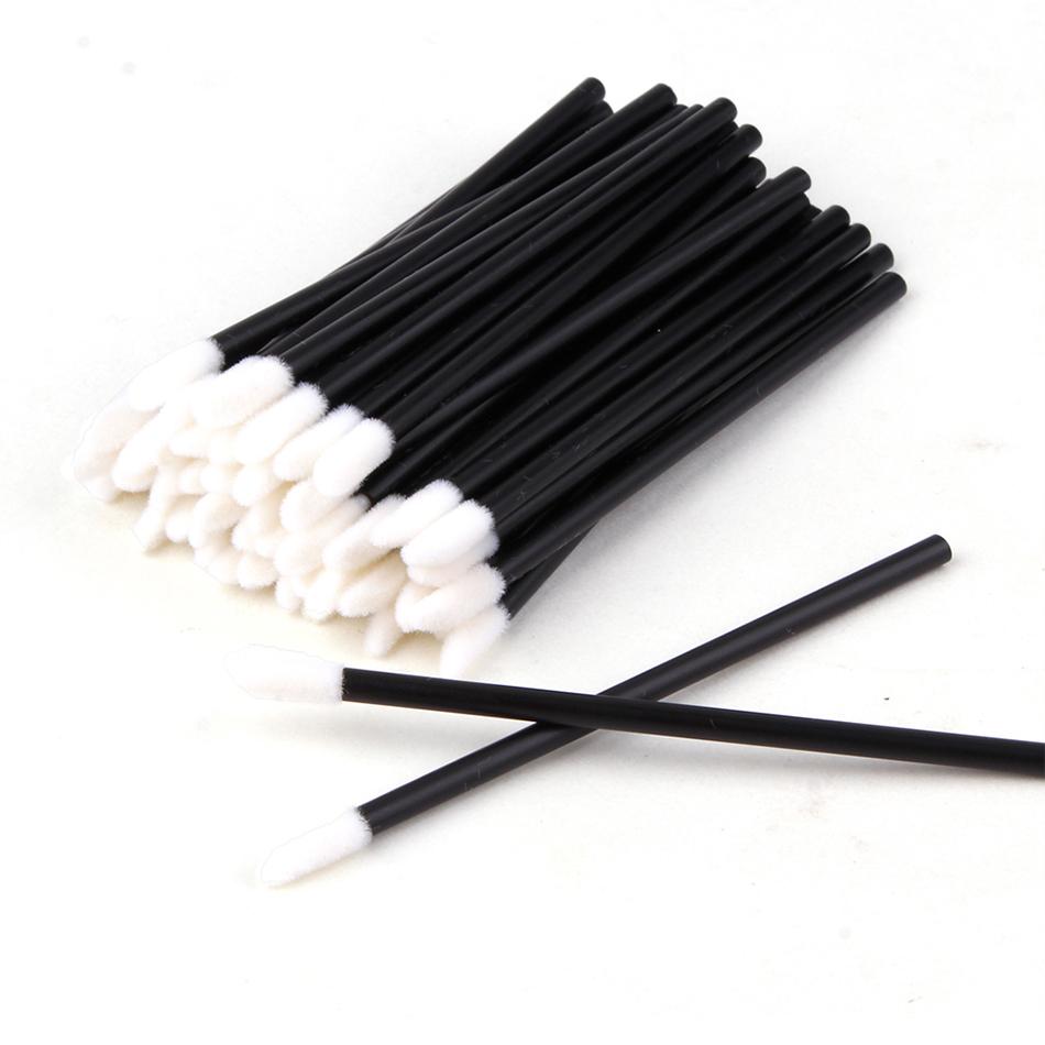 200 шт., кисти для ресниц, одноразовые тампоны, микрокисть для губ, кисть для бровей, тушь для ресниц, палочка, аппликатор, аксессуары для ресниц