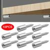 10PCS Fixed Self-Tapping Screws Nonslip Cabinet Rack Nail New Laminate Support Nail  Cabinets