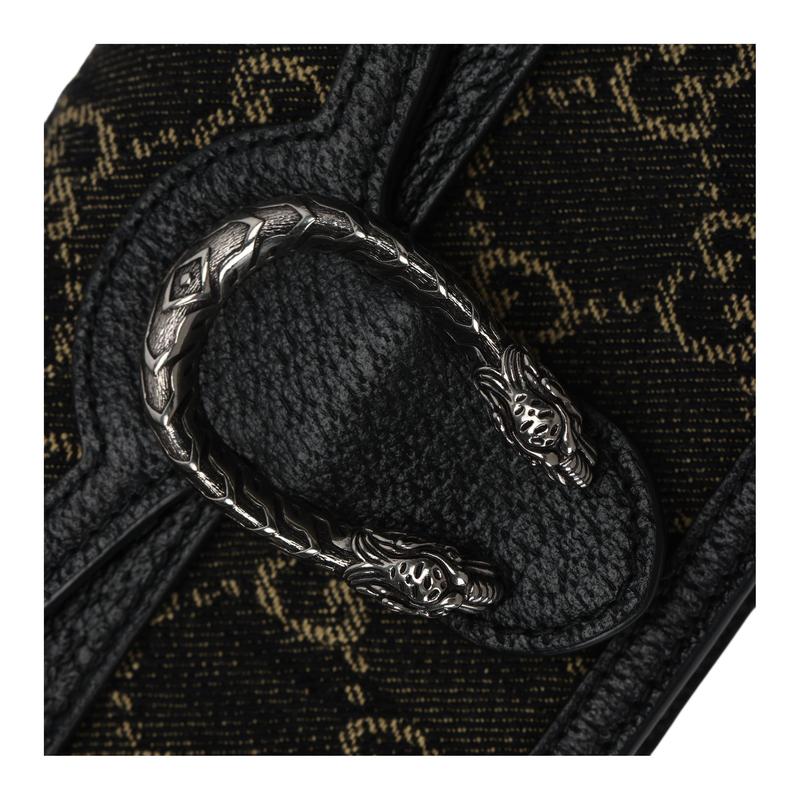 Gucci shoulder bag Dionysus distressed old flower logo tiger head buckle chain strap jacquard patchwork denim patchleather hand-held crossbody super
