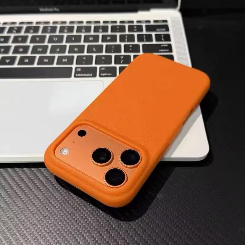 Роскошный чехол для телефона с текстурой кожи для iPhone 17 Air 16 15 14 Plus 13 12 11 Pro Max, матовый, ударопрочный, из мягкого ТПУ, конфетного цвета