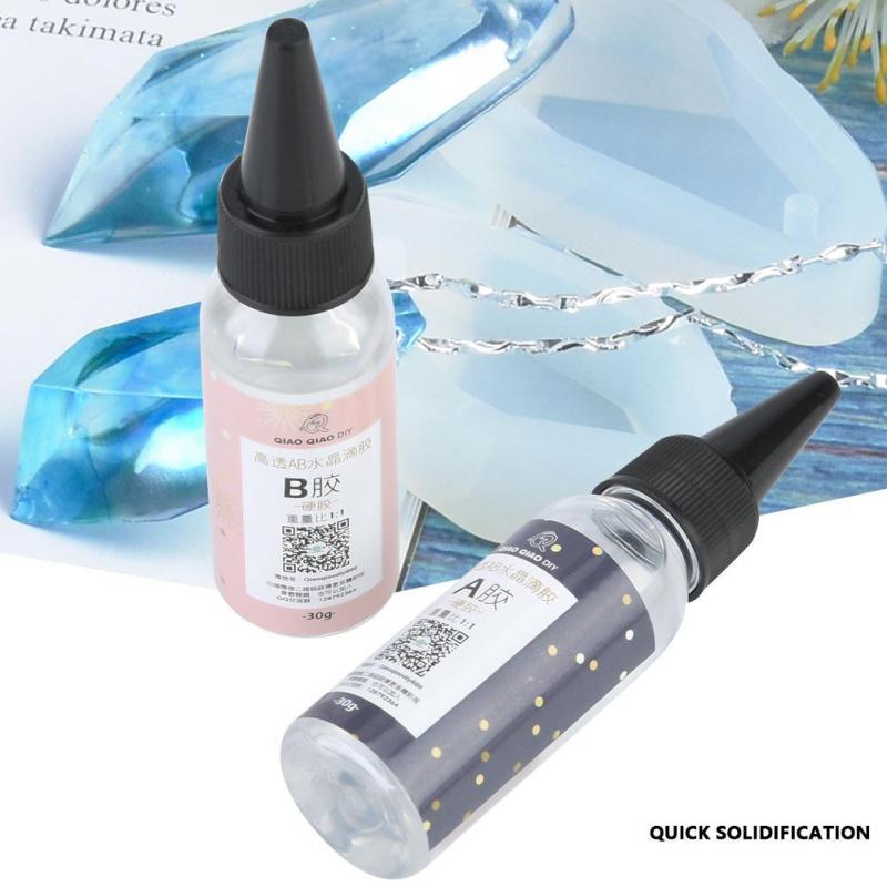 Высокая прозрачная эпоксидная смола ручной работы клея Ab Drop Drop