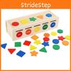 Wooden Sorting Educational Box For Children Shapes Colors Cognitive Skills Play