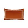 Чехол для подушки Medicci Home, квадратная декоративная наволочка, современная, простая, геометрическая, оранжевая, бархатная, для талии, диван-кресло 45x45 см