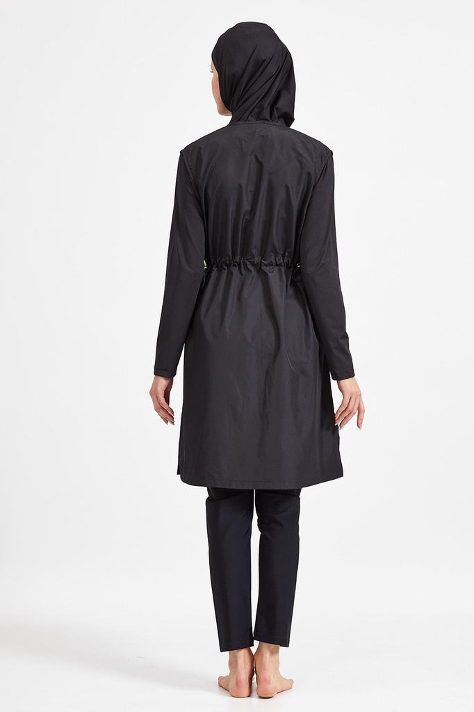 Женский Мусульманский Скромный Исламский Полный Чехол Буркини Пляжный Купальный Костюм Купальники Хиджаб Пляжная Одежда Купальник 